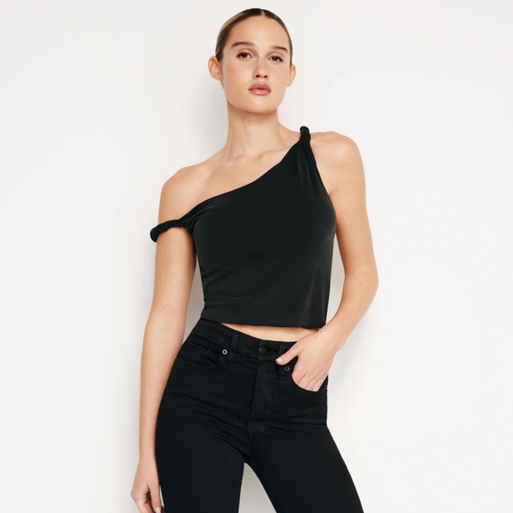 Off Shoulder Twisted Tank Top